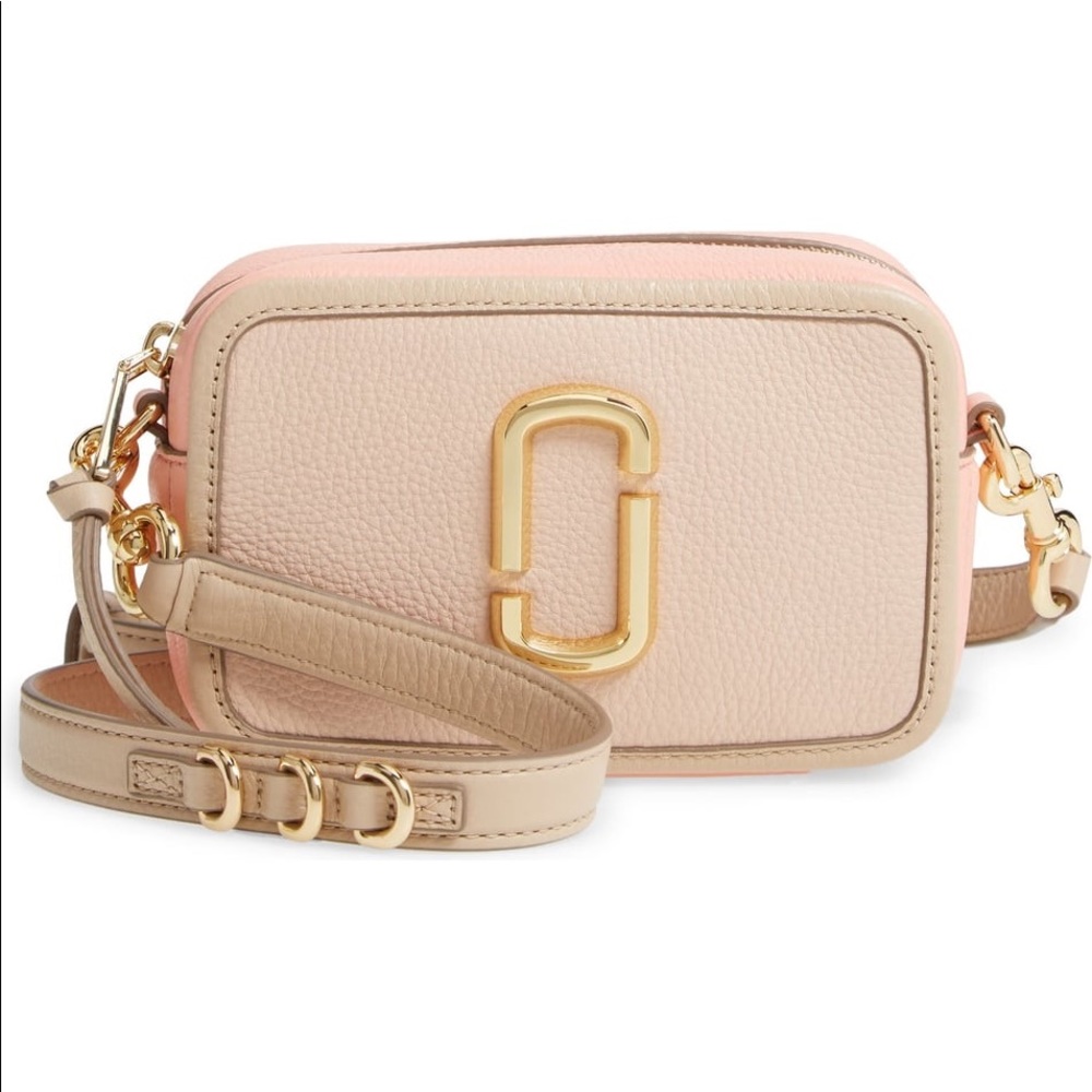 MARC JACOBS Softshot 17 Leather Bag